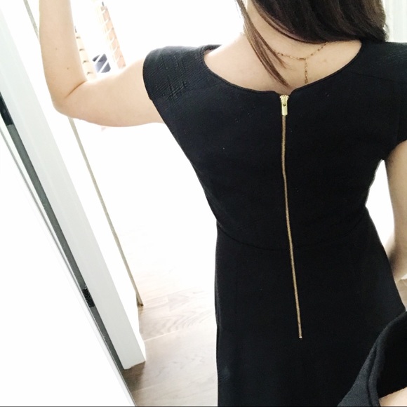 Banana Republic Black A-Line Dress - Picture 3 of 4